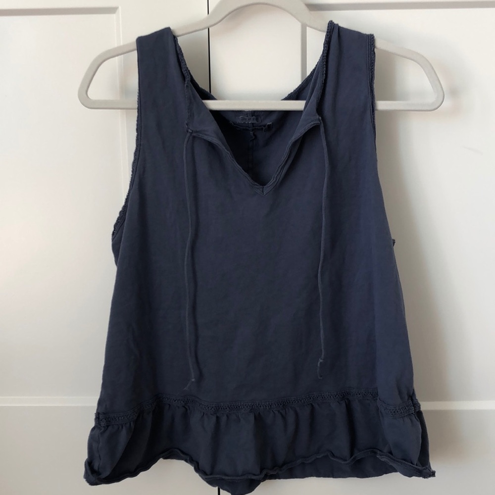 Abercrombie & Fitch Peplum Tank